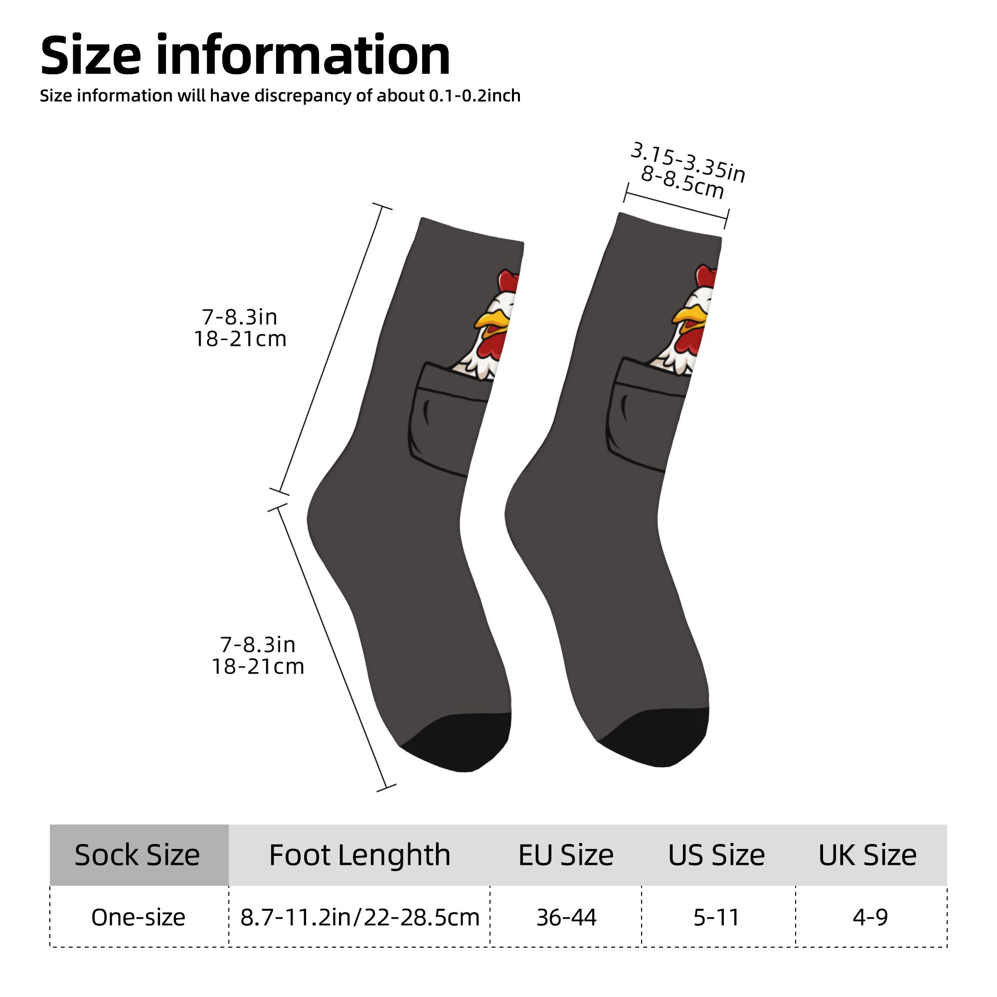 Skarpetki unisex z nadrukiem 3 – Dress Sock Men recenzja i cena
