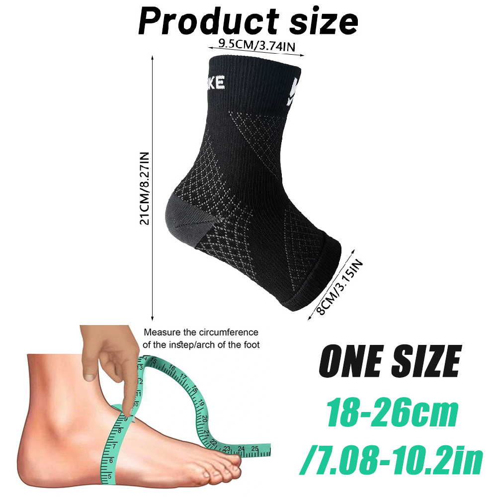 1 para lekkich, oddychających  – Ankle Brace Sock recenzja i cena